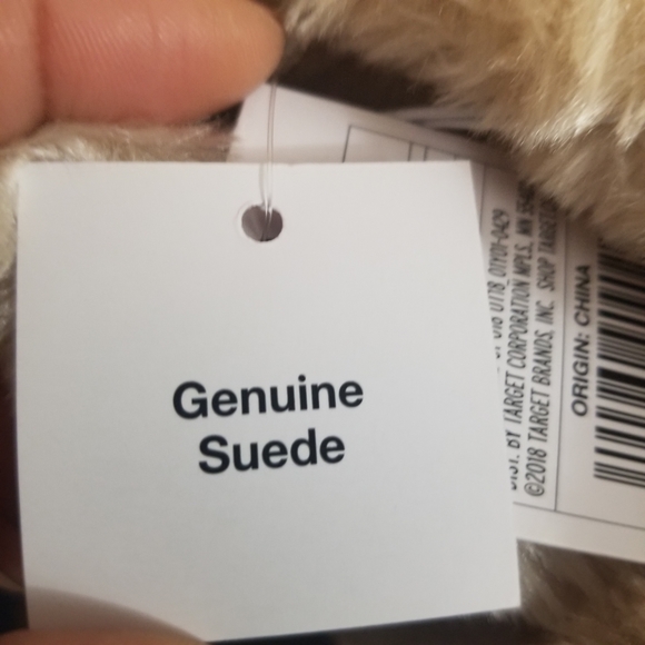 Genuine Suede Mid Faux Fur Boot - Picture 5 of 7